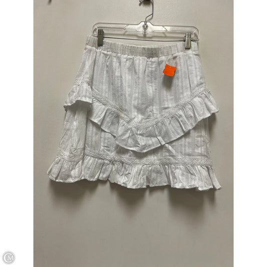 Skirt Mini & Short By Time And Tru In White, Size: 4