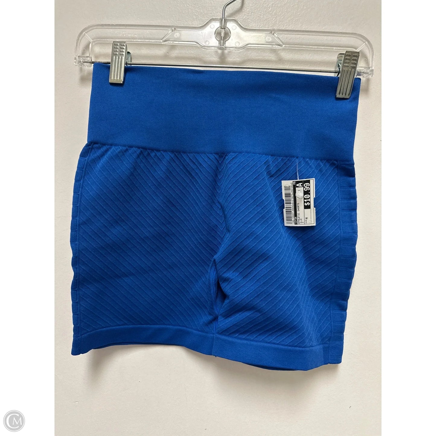 Athletic Shorts By Zyia In Blue, Size: M