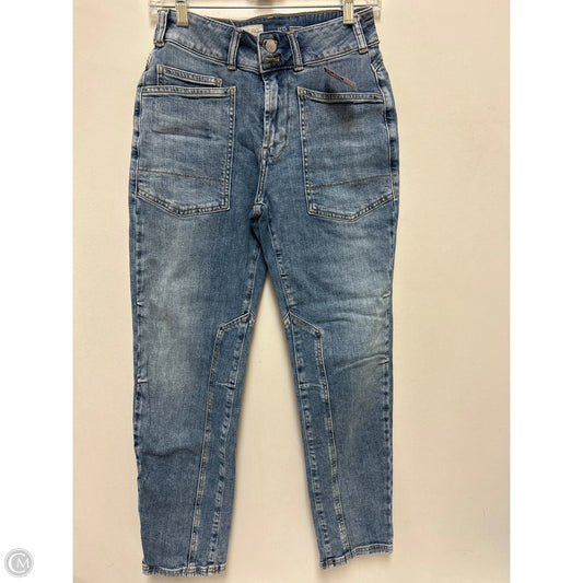 Jeans Straight By Pilcro In Blue Denim, Size: 2