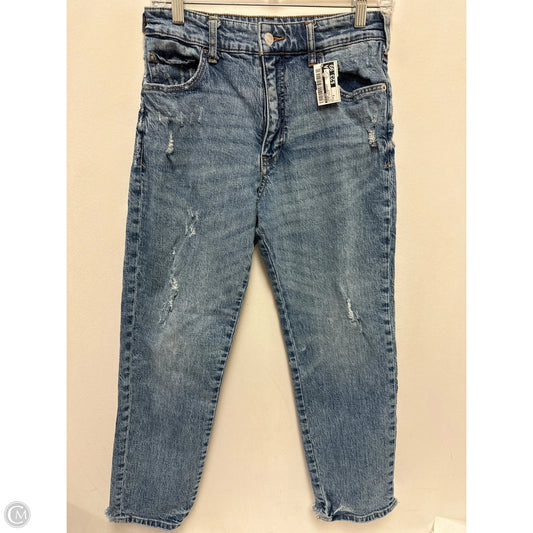 Jeans Straight By Pilcro In Blue Denim, Size: 2