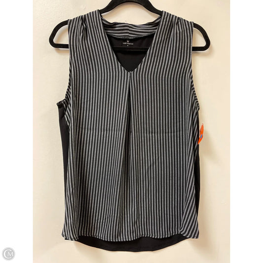 Top Sleeveless By Worthington In Black & White, Size: M