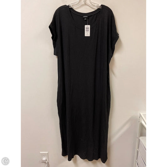 Dress Casual Maxi By Torrid In Black, Size: 1x