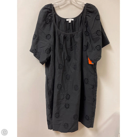 Dress Casual Midi By Free Assembly In Black, Size: 1x