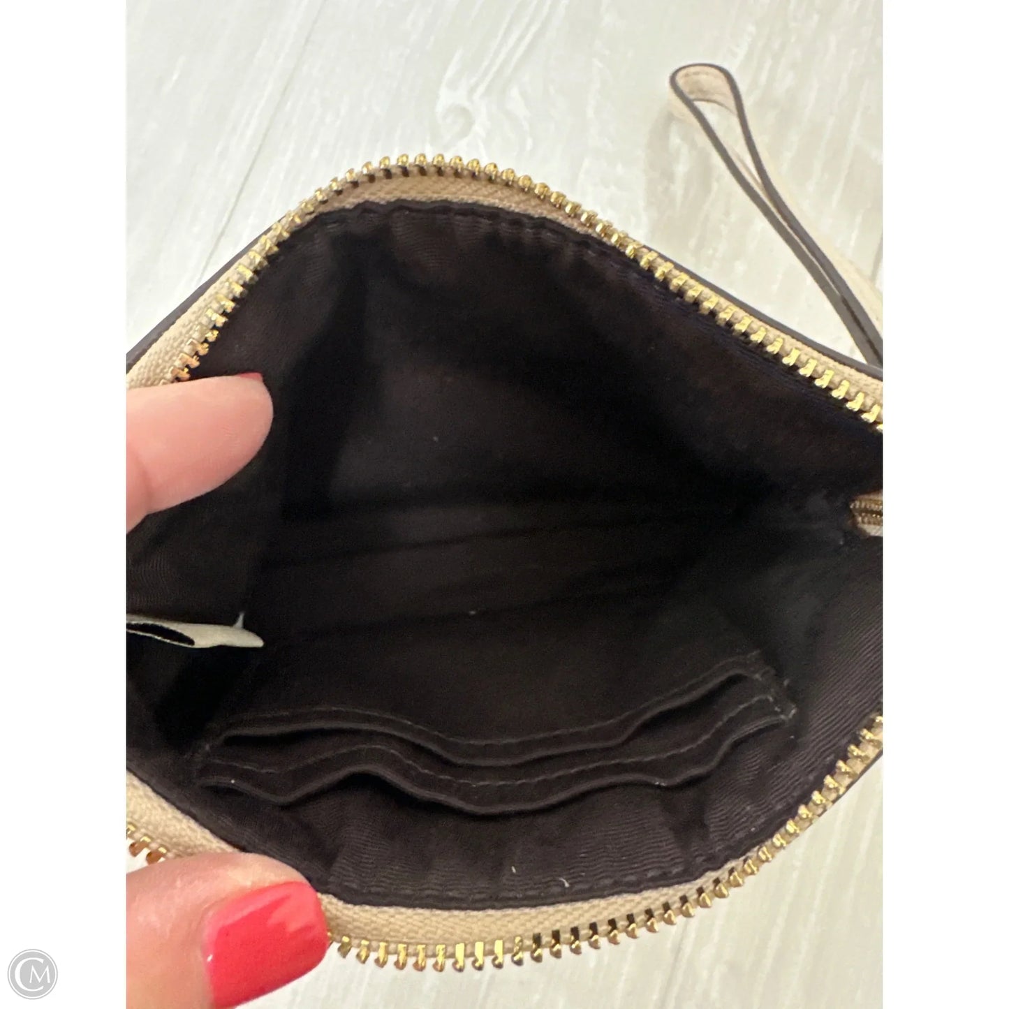 Wristlet Designer By Coach, Size: Small