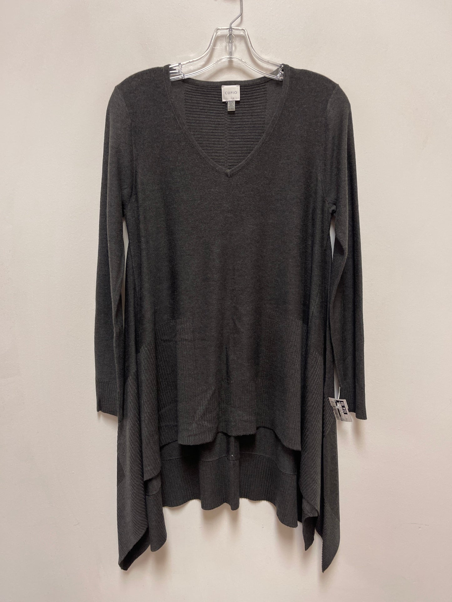 Dress Casual Midi By Cupio In Grey, Size: M