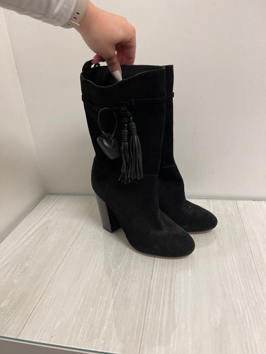 Boots Ankle Heels By Vince Camuto In Black, Size: 8