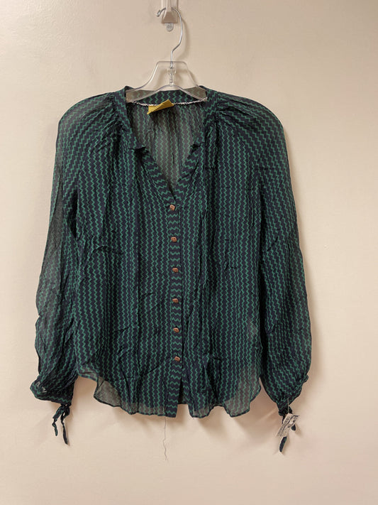 Blouse Long Sleeve By Maeve  Size: Xs