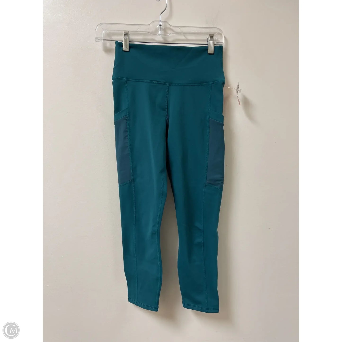 Athletic Leggings By Fabletics In Teal, Size: Xs