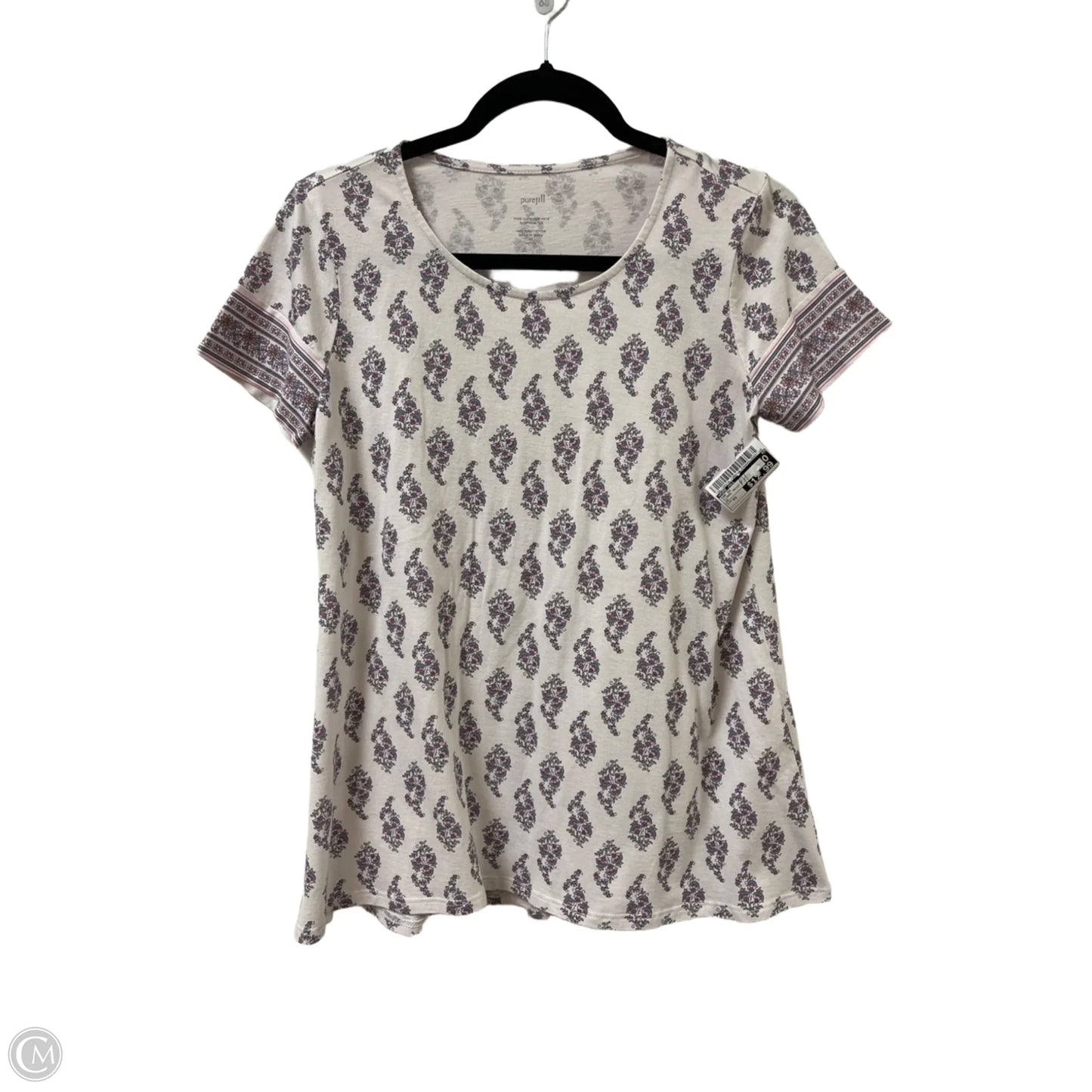 Top Short Sleeve By Pure Jill In Floral Print, Size: Xs