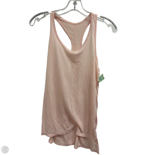 Athletic Tank Top By Nike In Pink, Size: S