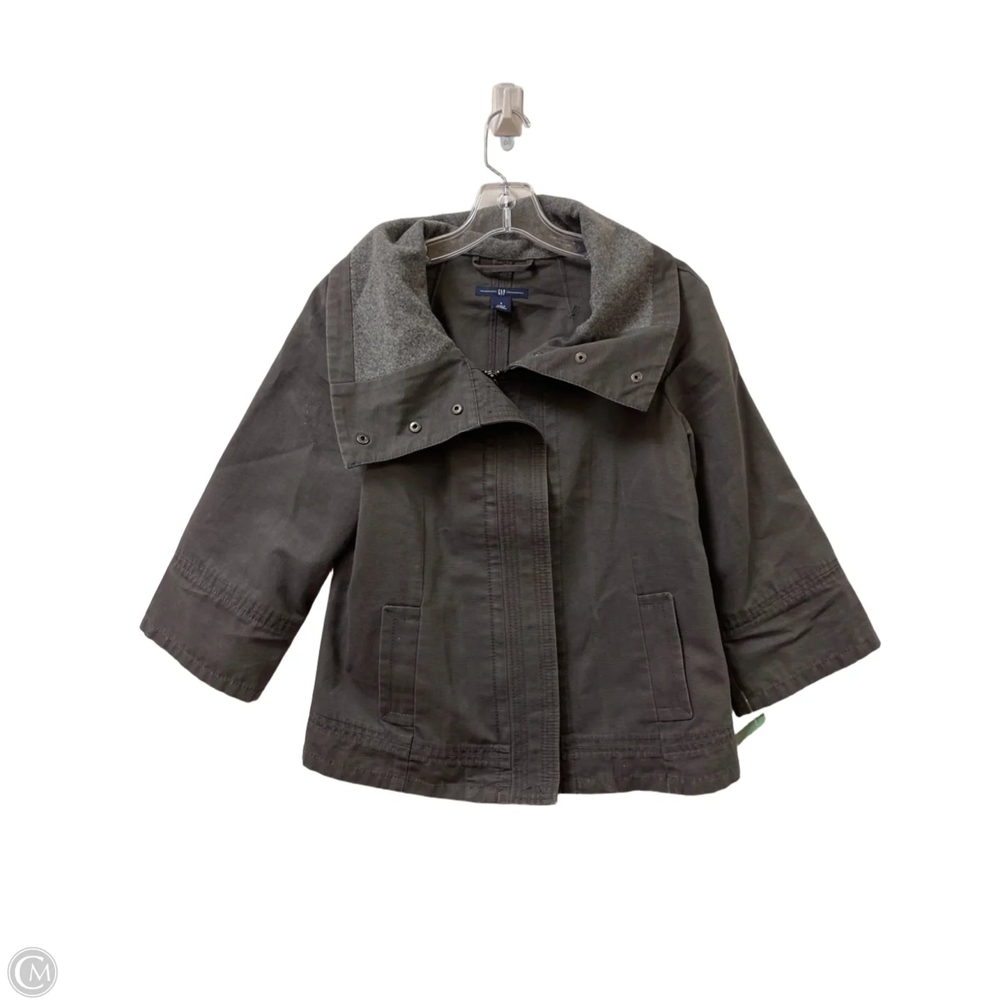 Jacket Other By Gap In Grey, Size: S