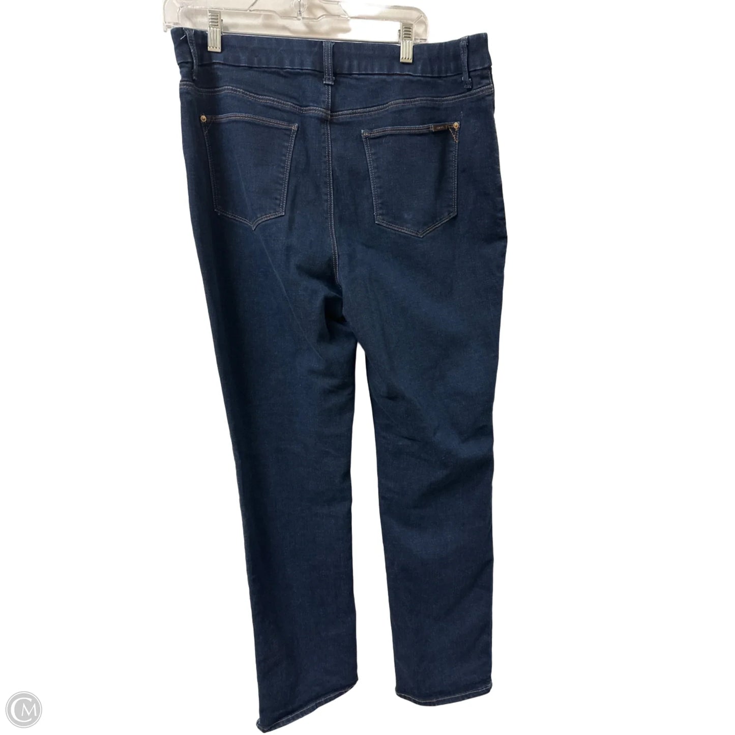 Jeans Skinny By Chicos In Blue Denim, Size: 12