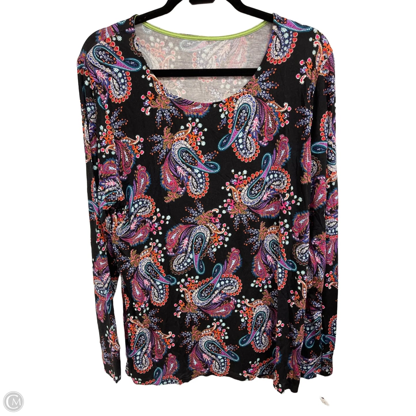 Top Long Sleeve By Vera Bradley In Multi-colored, Size: Xl