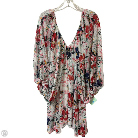 Dress Casual Midi By Socialite In Floral Print, Size: M