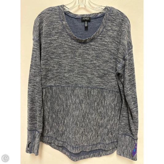 Top Long Sleeve By Jones New York In Blue, Size: L