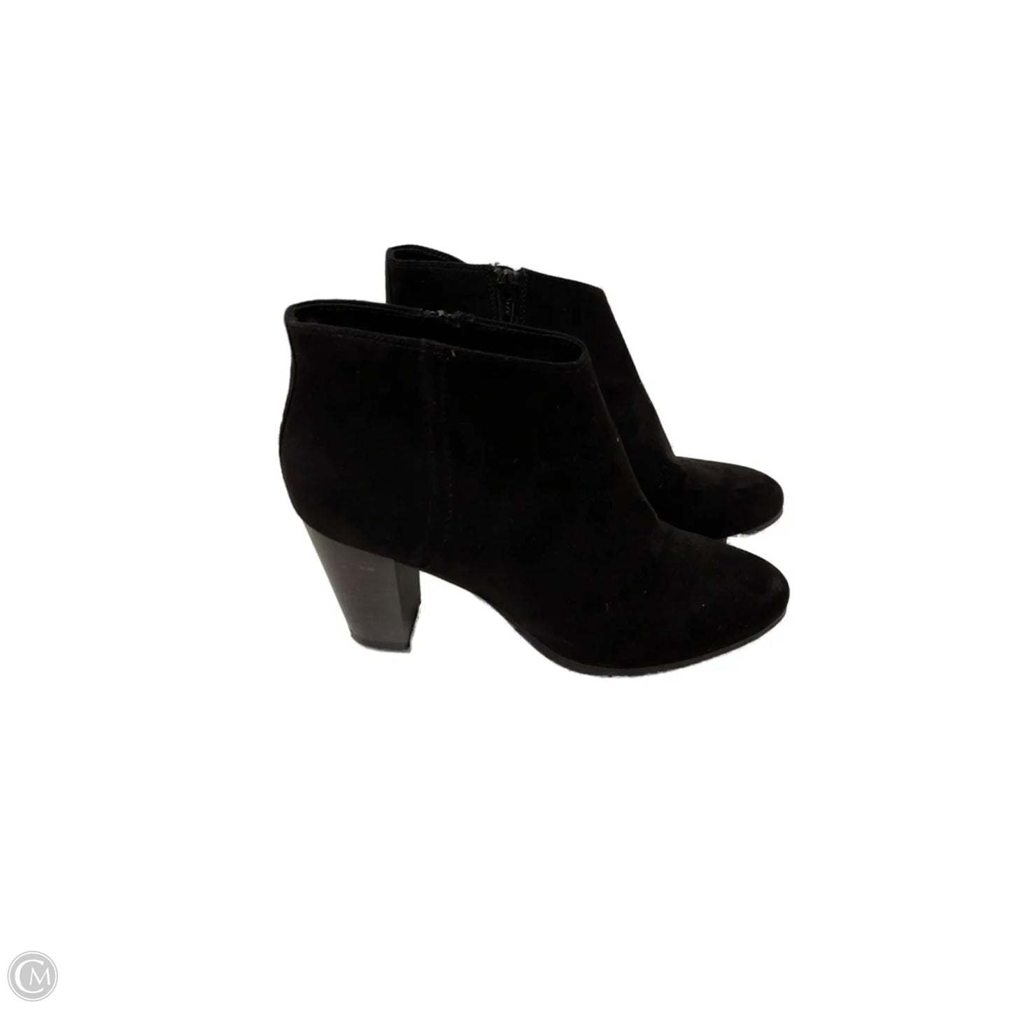 Boots Ankle Heels By Old Navy In Black, Size: 9.5