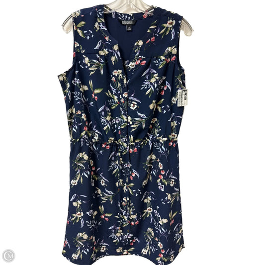 Dress Casual Midi By Nicole Miller In Navy, Size: M