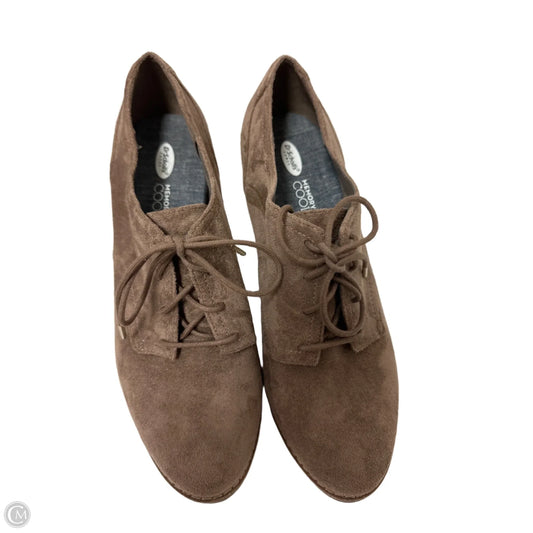 Shoes Heels Block By Dr Scholls In Brown, Size: 7