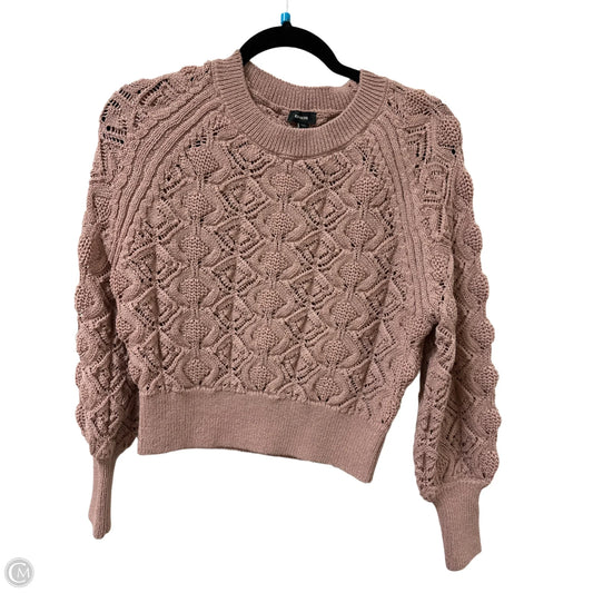 Sweater By Express In Pink, Size: Xs