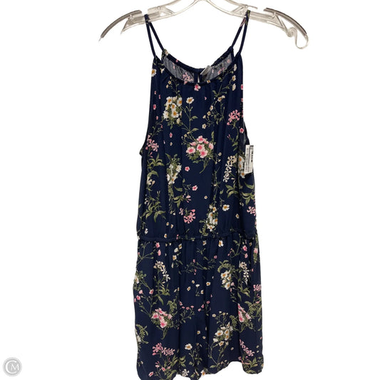 Romper By Old Navy In Floral Print, Size: M