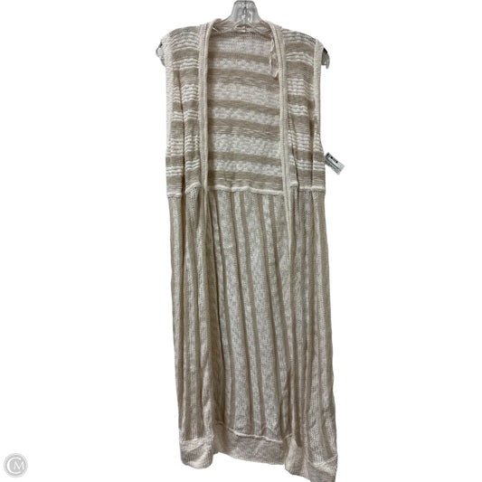 Cardigan By Gap In Cream, Size: M