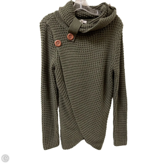 Sweater By Blu Pepper In Green, Size: M