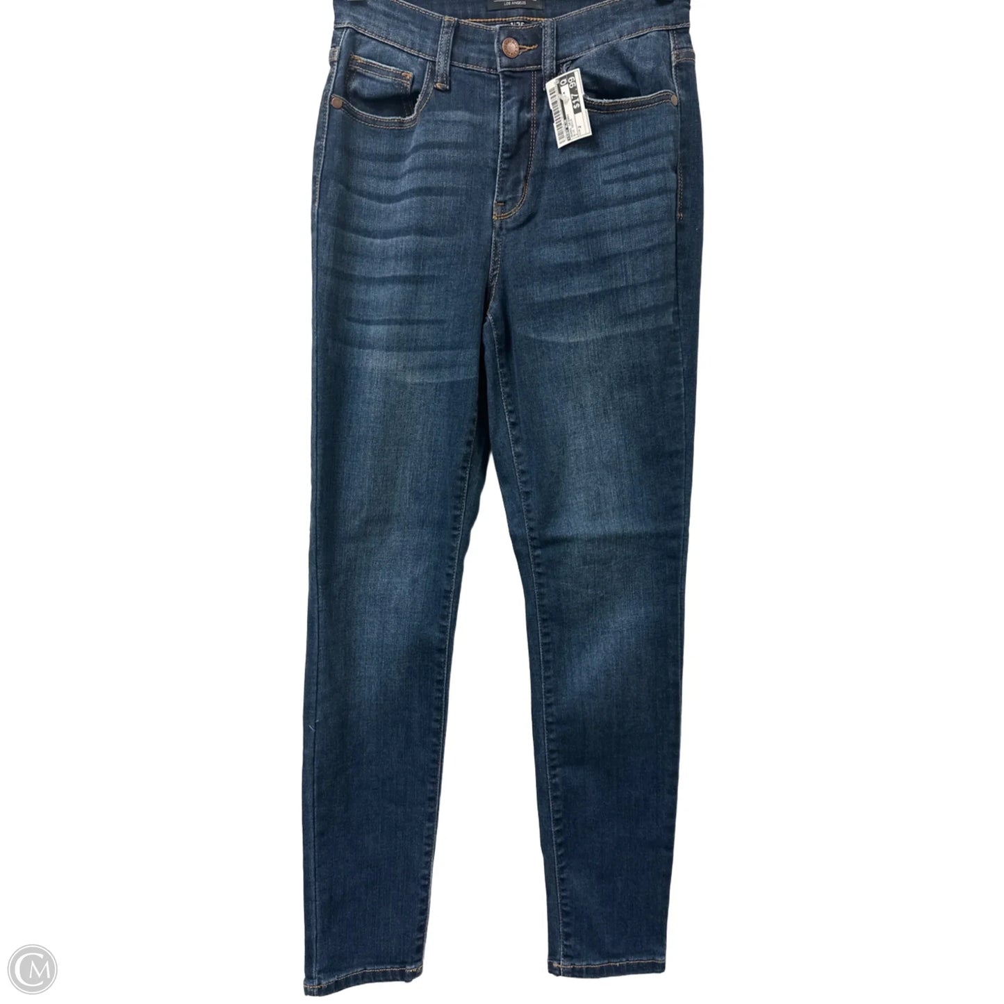 Jeans Skinny By Judy Blue In Blue Denim, Size: 2