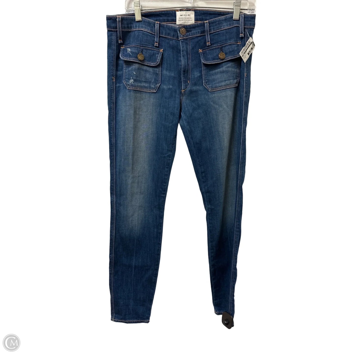 Jeans Skinny By Cmb In Blue Denim, Size: 12