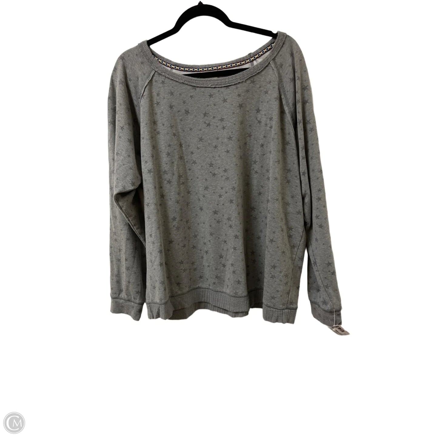 Sweater By Knox Rose In Grey, Size: 1x