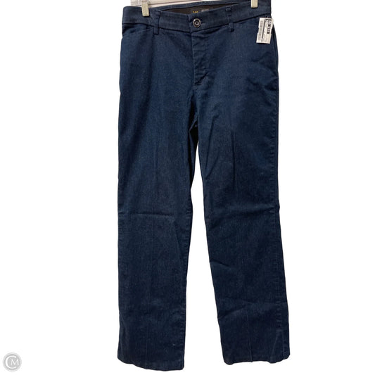 Jeans Wide Leg By Lee In Blue Denim, Size: 6