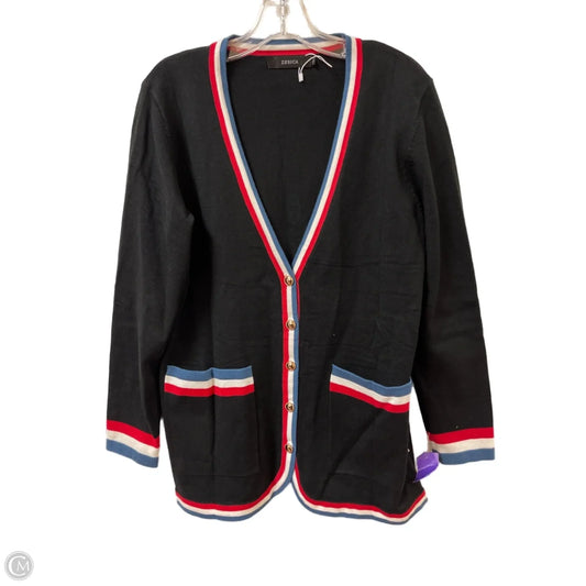 Cardigan By Clothes Mentor In Black, Size: L