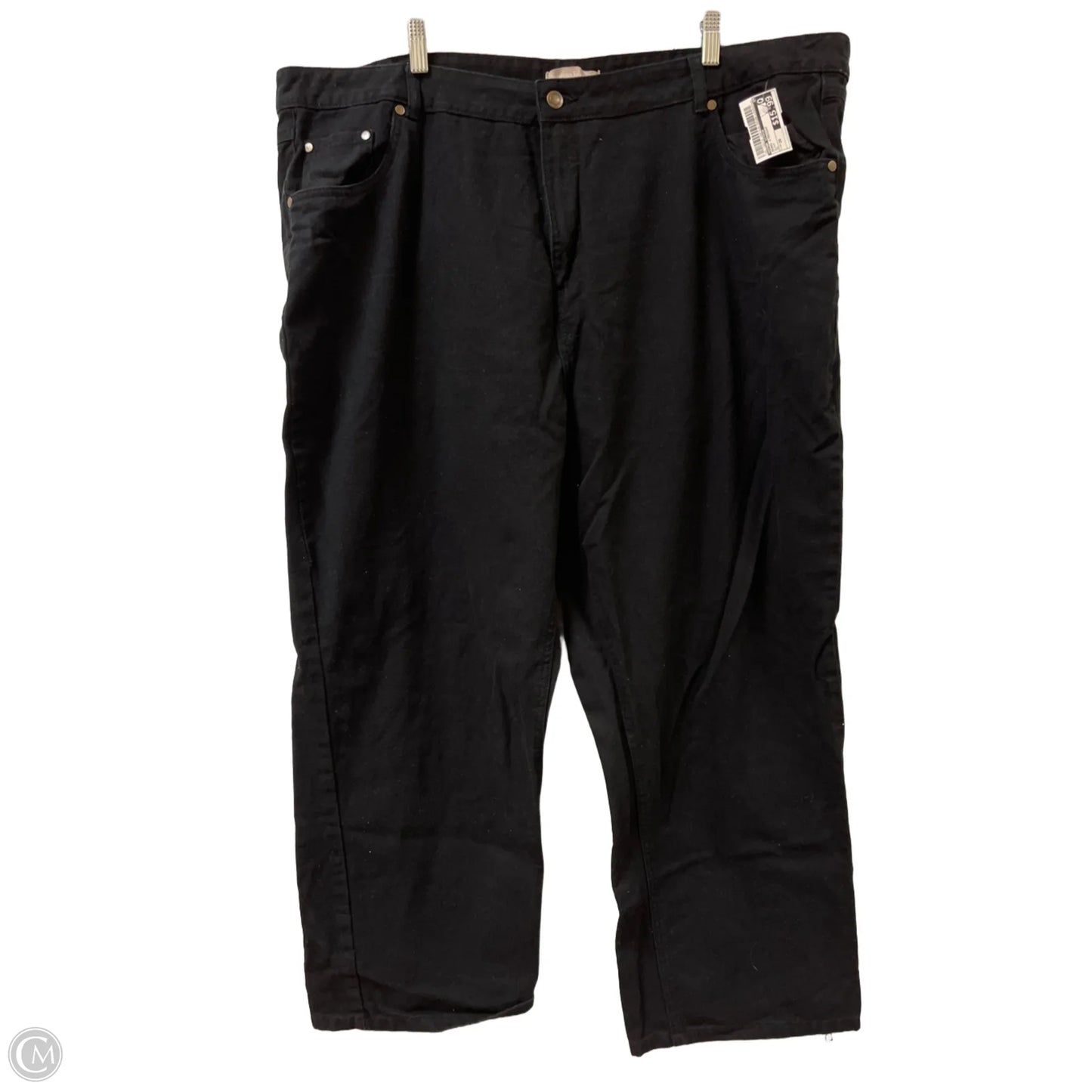 Jeans Straight By Woman Within In Black, Size: 26