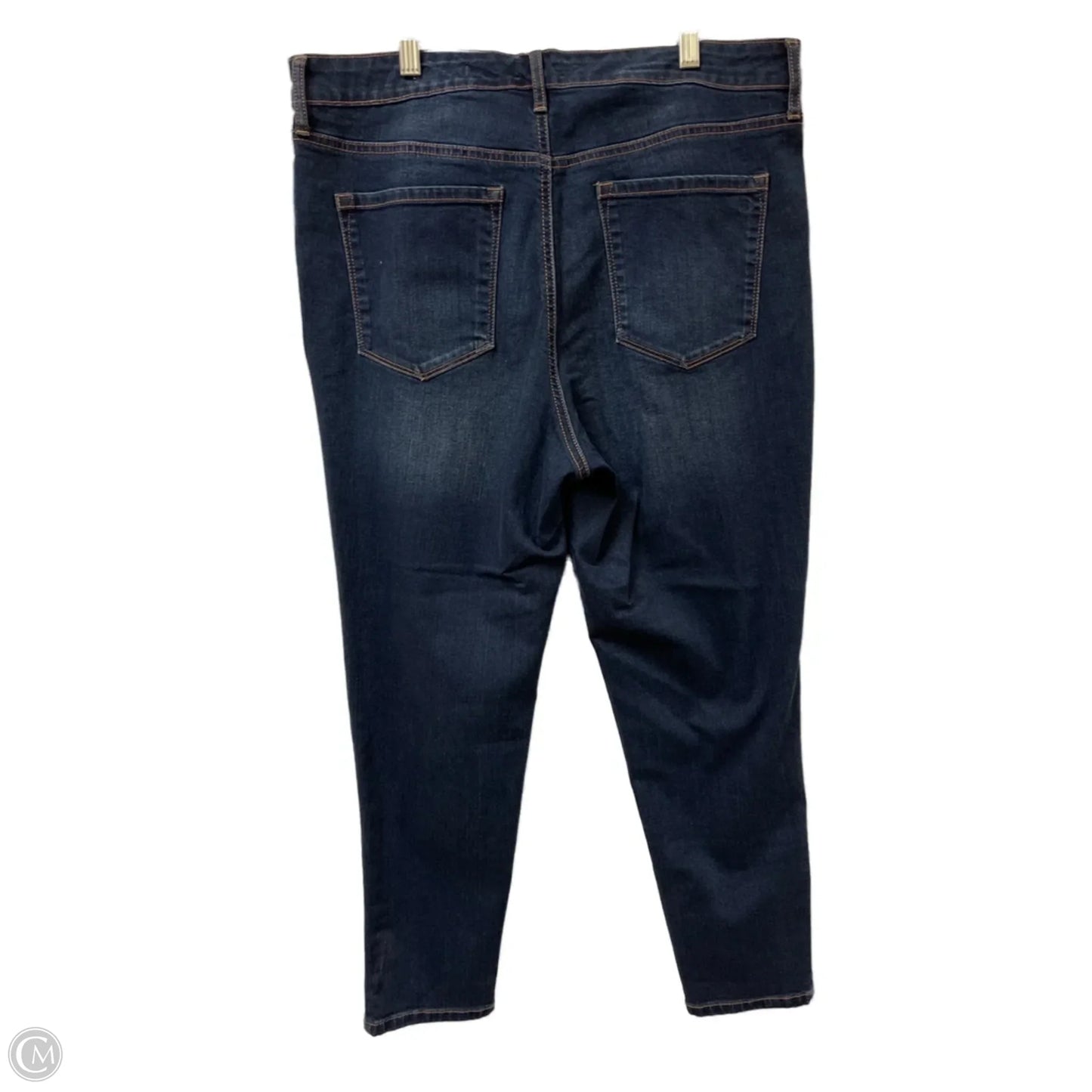 Jeans Straight By Jessica Simpson In Blue Denim, Size: 14