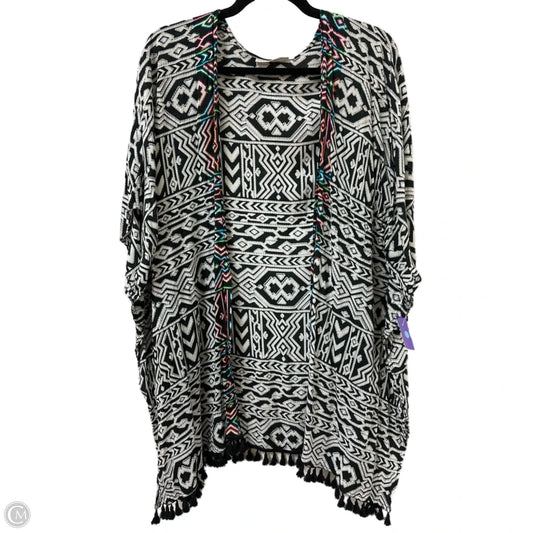 Cardigan By La Blanca In Black & White, Size: Osfm