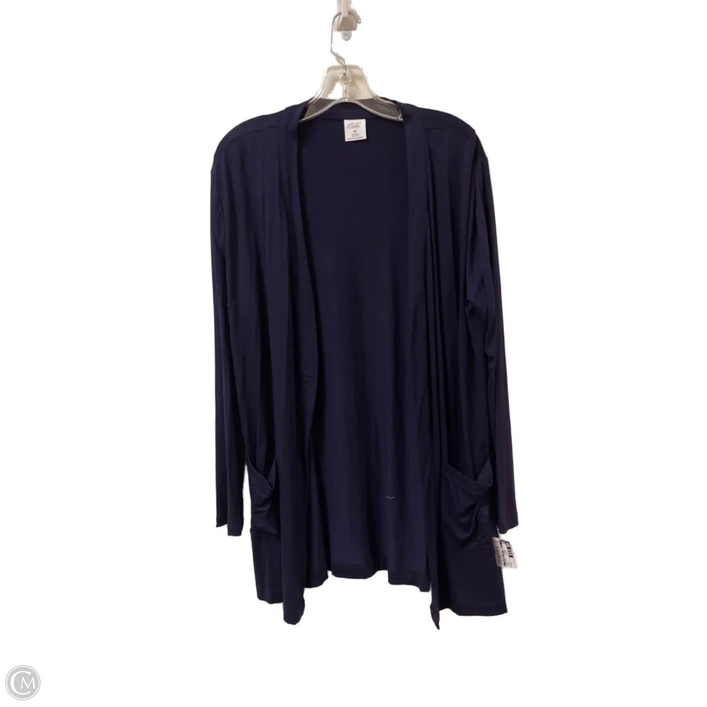 Cardigan By Clothes Mentor In Purple, Size: M