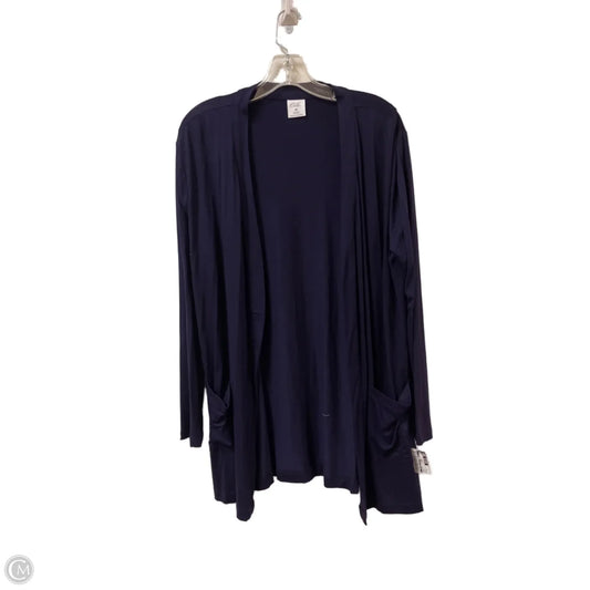 Cardigan By Clothes Mentor In Purple, Size: M