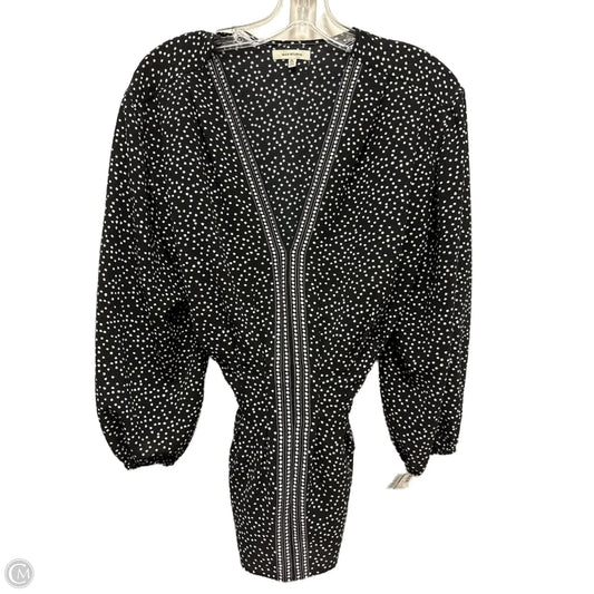 Top Long Sleeve By Max Studio In Polkadot Pattern, Size: Xl