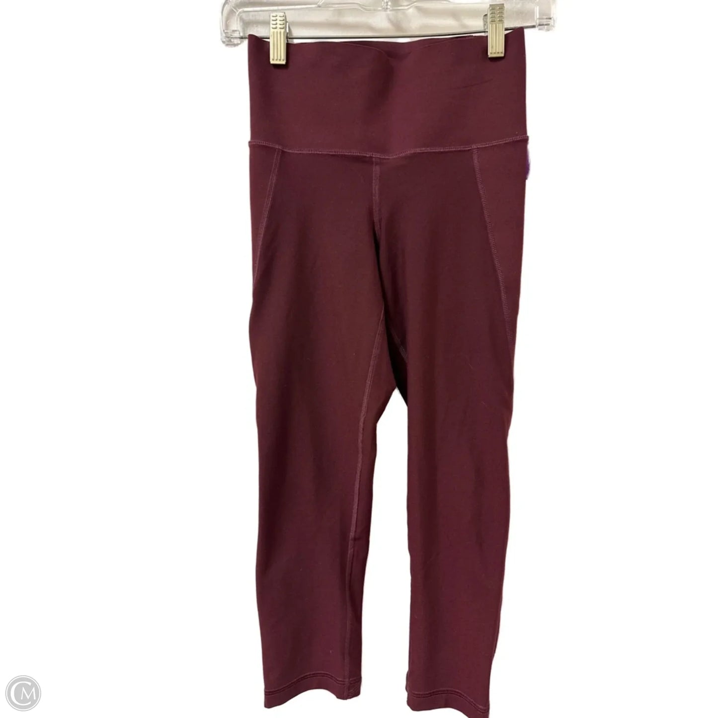 Athletic Leggings By Old Navy In Red, Size: S