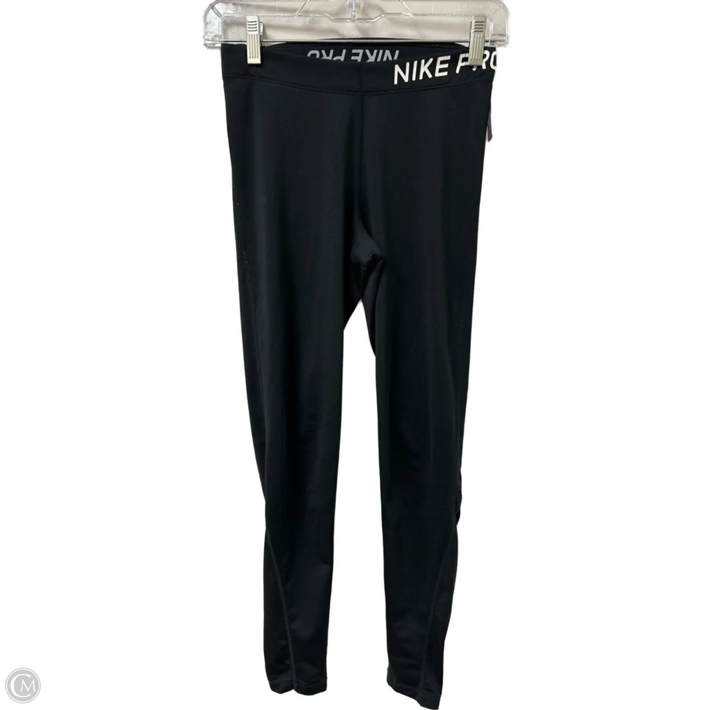 Athletic Leggings By Nike In Black, Size: S