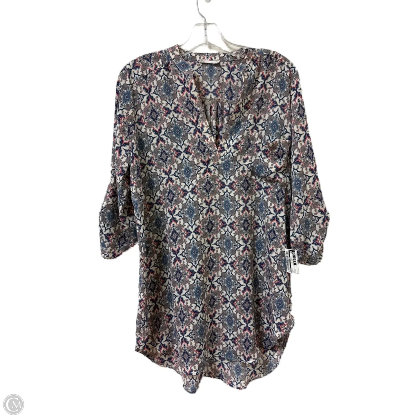Top Long Sleeve By Lush In Multi-colored, Size: M