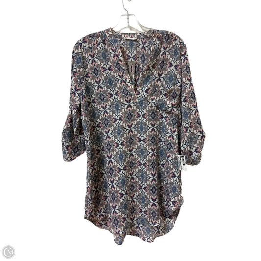 Top Long Sleeve By Lush In Multi-colored, Size: M