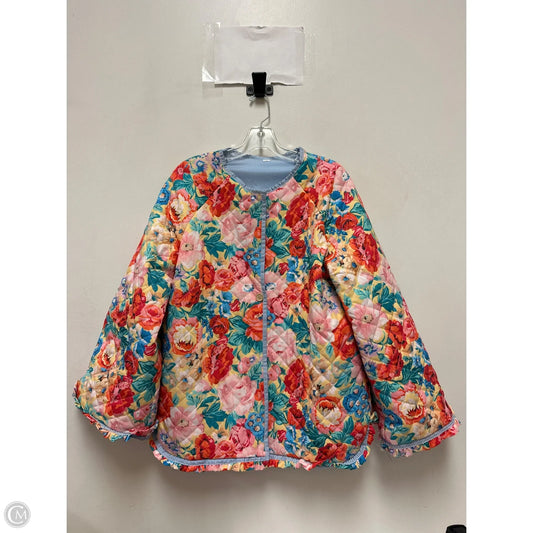 Jacket Puffer & Quilted By Clothes Mentor In Multi-colored, Size: M