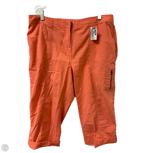 Pants Other By Chicos In Orange, Size: 12