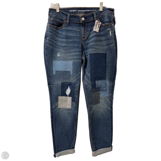 Jeans Skinny By Old Navy In Blue Denim, Size: 4