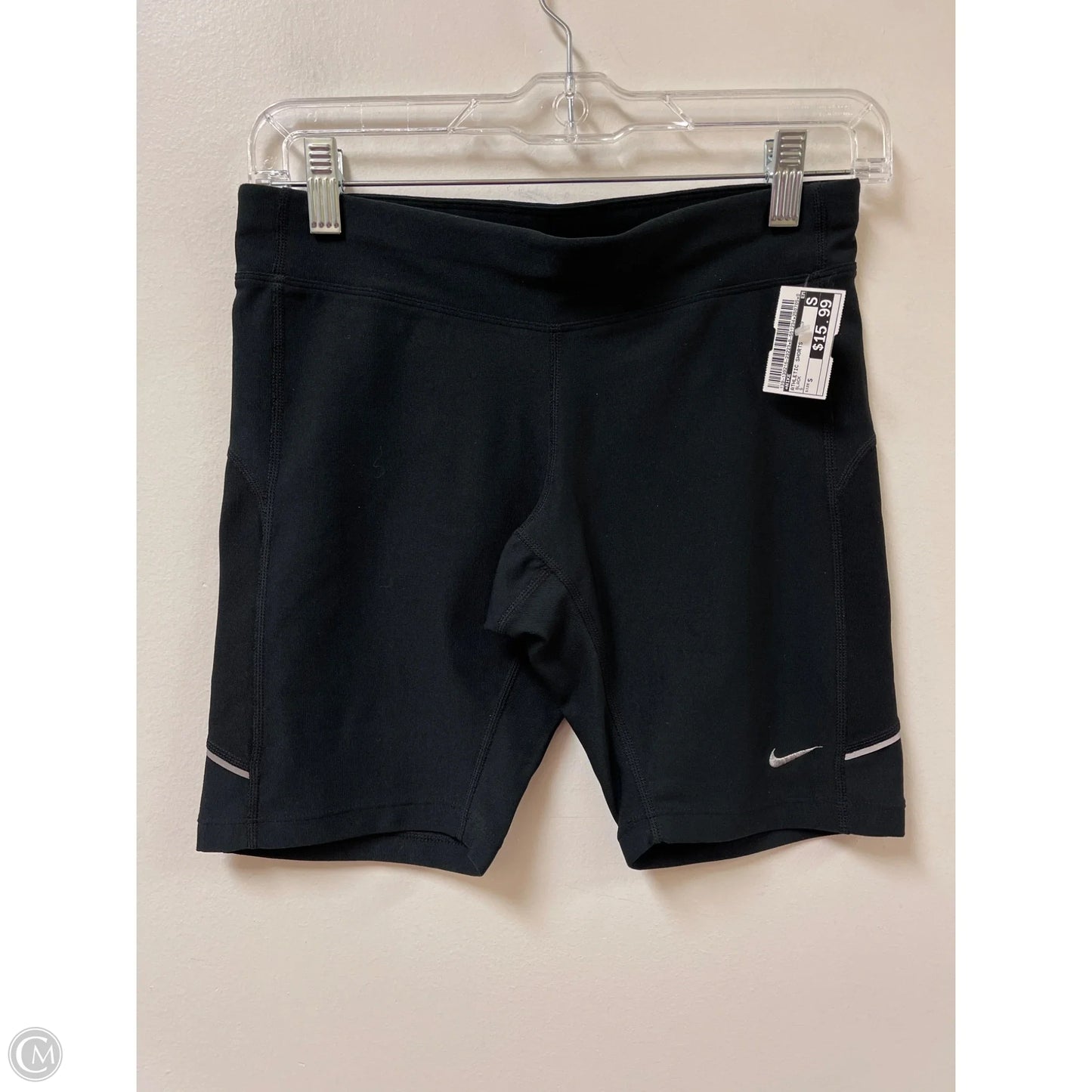 Athletic Shorts By Nike In Black, Size: S