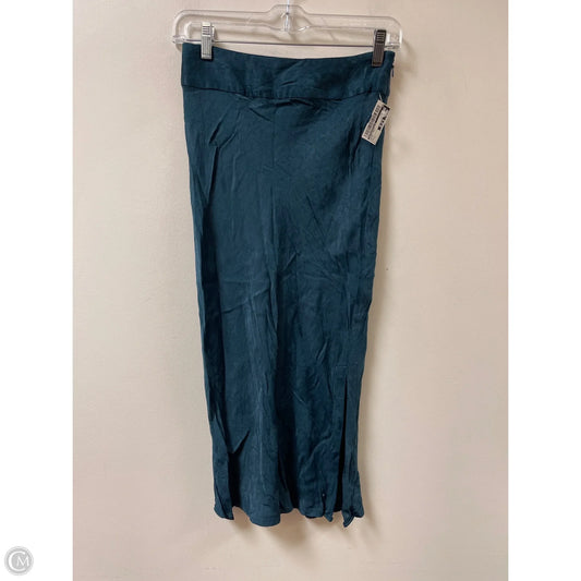 Skirt Maxi By Anthropologie In Blue, Size: 0