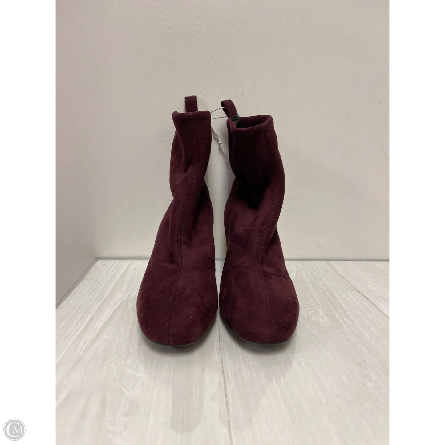 Boots Ankle Heels By Michael By Michael Kors In Red, Size: 8