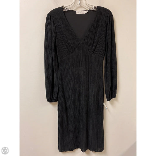 Dress Casual Midi By Clothes Mentor In Black, Size: Xs