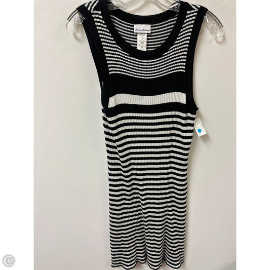 Dress Casual Midi By Tommy Bahama In Black & White, Size: M
