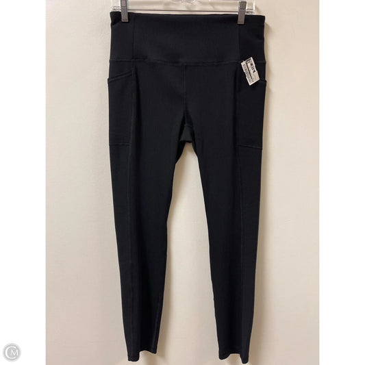 Athletic Leggings By Rbx In Black, Size: L